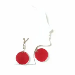 boucles nacrées et cristal