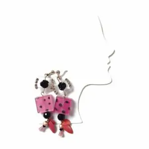 boucles Fuschia